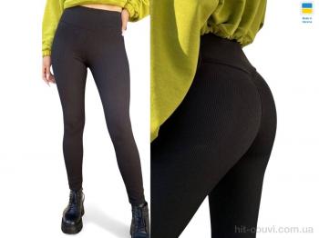 Лосины Sport style 5275 чорний з пушапом