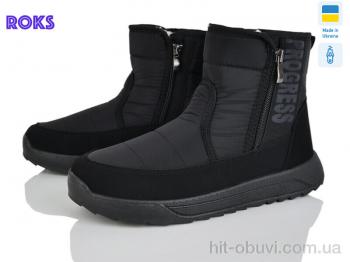 Дутики Roks 3815 чорний