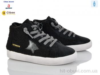 Ботинки Clibee-Doremi A592128 black утеплені