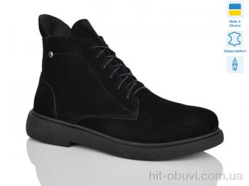 Ботинки Sali 25 чорний з. зима батал