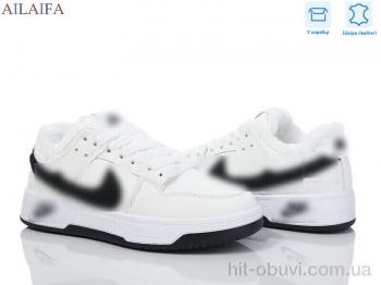 Кроссовки Ailaifa CN061 white-black