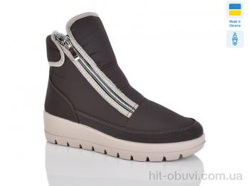 Ботинки Lot Shoes N1771  коричневий