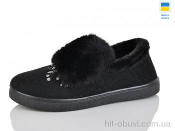 Тапки Lot Shoes YB33 чорний