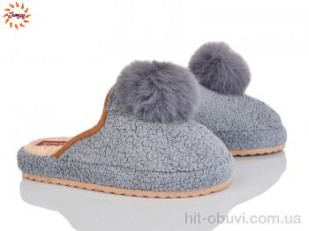 Капці Jumay Тапки жіночі Турція сірий