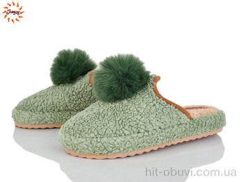Капці Jumay Тапки жіночі Турція зелений