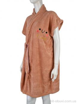 Халат Obuvok 6837 (10463)  d.pink