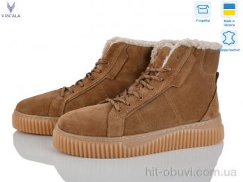 Черевики Viscala 27405-2 рудий з.VL