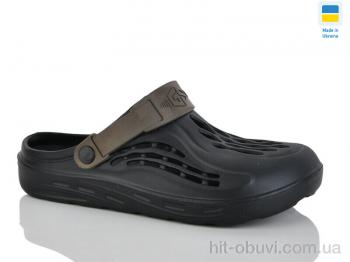 Кроксы DeMur СМ129 чор-кор.