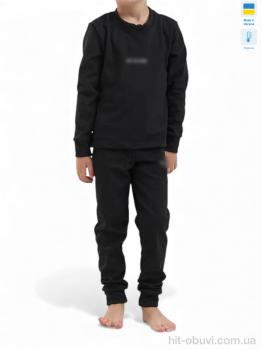 Термобелье Sport style Дитяча термо білизна хлопчик CLM чорний