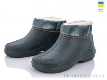 Галоши Vladimir Кредо Укр 2032 зелен хутро