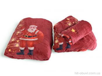 Постельное белье Obuvok 18102 (12149) red 200x230 см