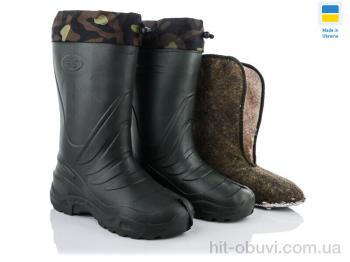 Чоботи з піни Vladimir DS Укр EVА 09 сапог обшив. зелен.