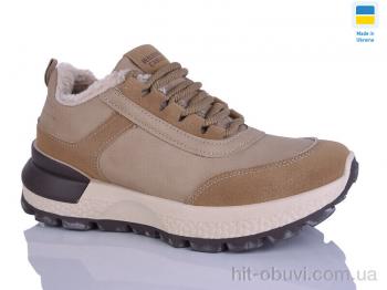 Кроссовки DeMur 15112 бежевий