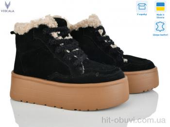 Черевики Viscala 27720-4 чорний VL