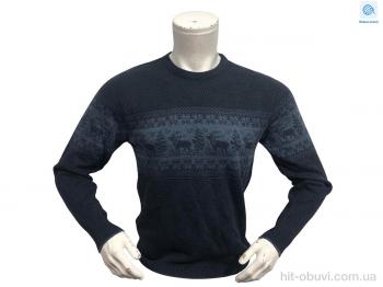 Светр TurkishBrend 4062 синій (L-XL)