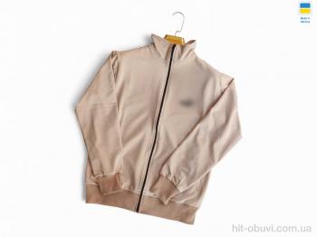 Кофта Sport style 501 PU св.бежевий