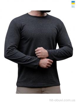 Батник Sport style 44 логслів т.сірий