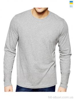 Батник Sport style 44 логслів св.сірий