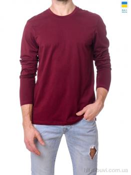 Батник Sport style 44 логслів бордовий