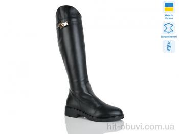 Сапоги Sali 2227 чорний к. єврозима