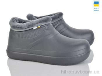 Галоши Golden Lion 7004 т.сірий