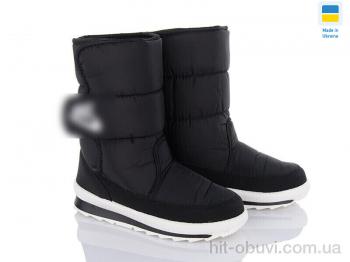 Дутики DeMur KWZ211-8N чорний-білий 2025