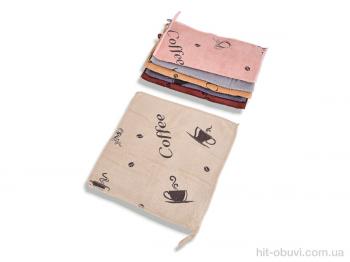 Полотенце Obuvok 3008 (12186) 30x30см mix