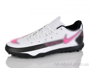 Футбольная обувь Presto 0292 білий-малина