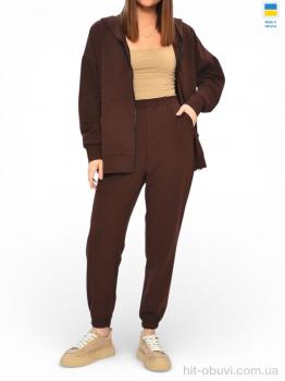 Спортивний костюм Sport style 111-1023 шоколад