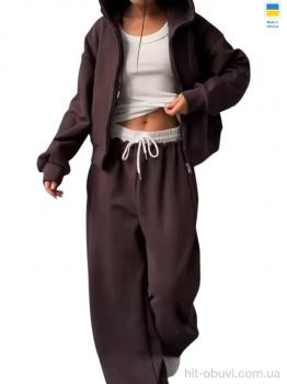 Спортивний костюм Sport style 111-1054 шоколад