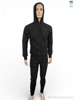 Спортивний костюм Sport style 021Ni чорний