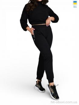 Спортивні штаны Sport style 1028 чорний