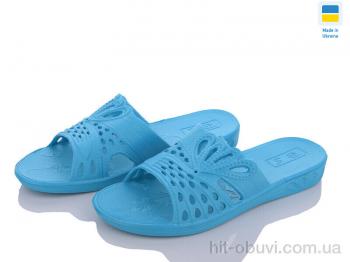 Шлепки Vladimir ПЖ31 бірюза широкая