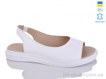 Босоніжки Sali 511 білий к. б.п.