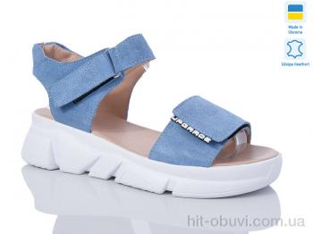 Босоніжки Sali, 1706-1 блакит.з.