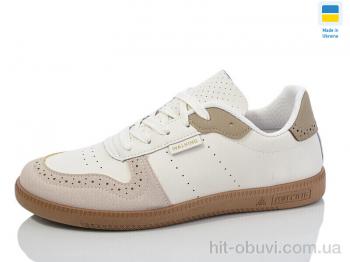 Кроссовки DeMur 720-3 білий-бежевий