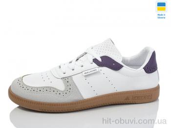 Кроссовки DeMur 720-4 білий-фіол