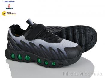 Кросівки Clibee-Doremi LC1183 black-grey