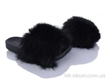 Тапки M&L  Alex13 M04 чорний