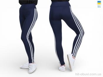 Лосины Sport style 50253 т.синій