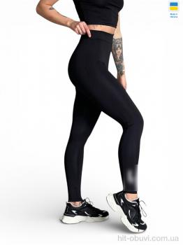 Лосины Sport style 50001Pu чорний