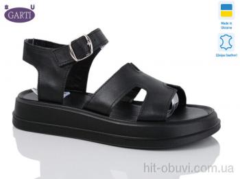 Босоножки Garti 2194 чорна шкіра