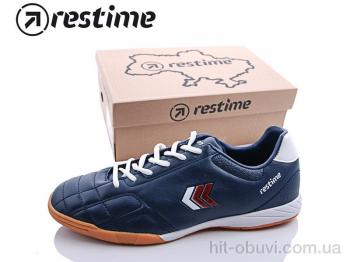 Футбольная обувь Restime DMB19888 navy-white-burgundy