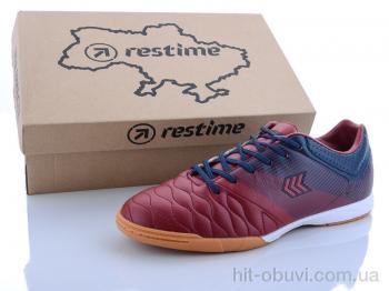 Футбольная обувь Restime DMB20810 d.red-navy