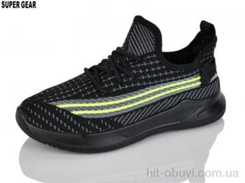 Кросівки Super Gear 01-1378 black