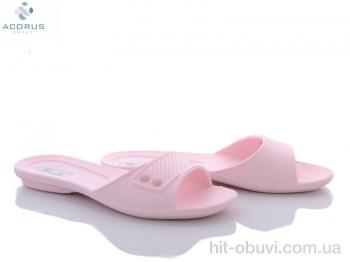 Шлепки Acorus Кредо 107 розовый