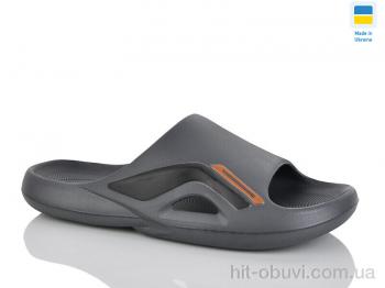 Шлепки DeMur L131 графіт