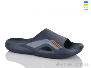 Шлепки DeMur L131 синій