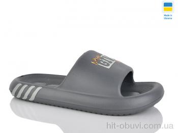 Шлепки DeMur L138 сірий
