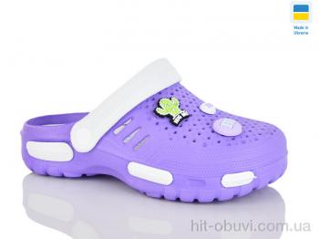 Кроксы DeMur CD48 бузковий